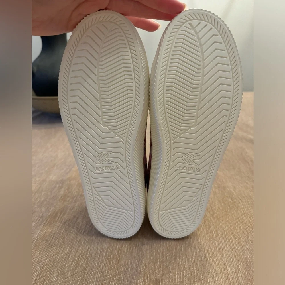 NWT! Cariuma Crooked Media Lovett or Leave It Low Sneaker, sz 7.5 - Picture 11 of 11